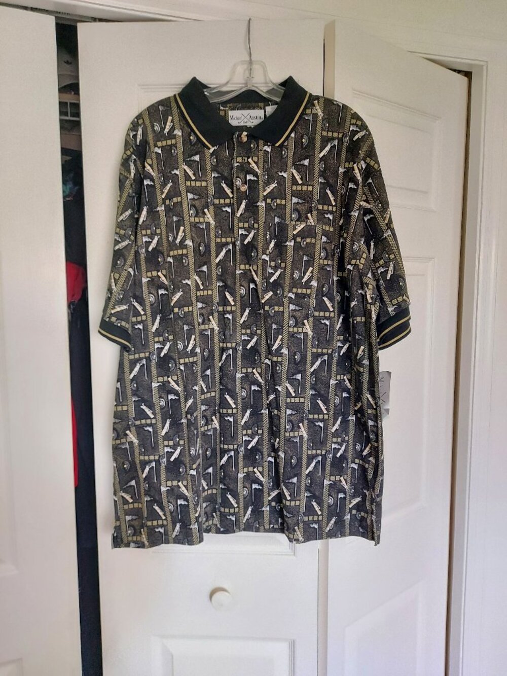 Men's Polo Michael Austin Golf t-shirt NWT